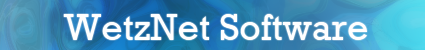 WetzNet Software banner