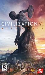 Civilization VI: Rise and Fall cover art Civilization VI: Rise and Fall cover art